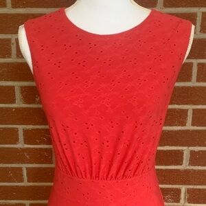 London Times coral dress